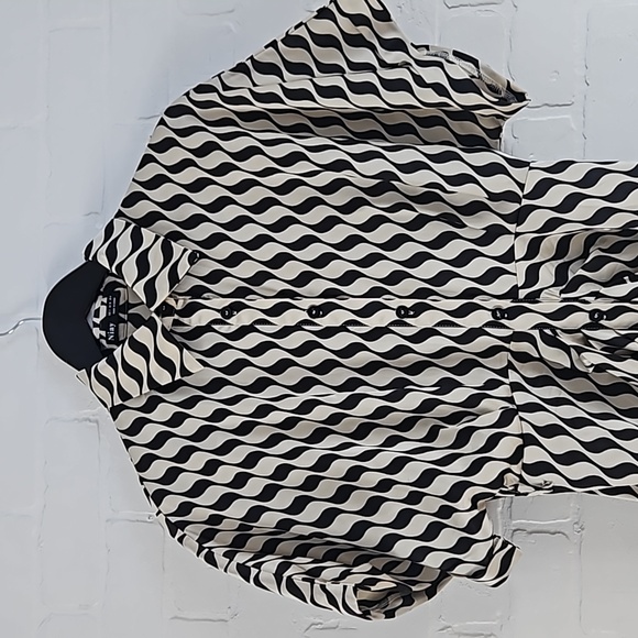 2/$10 Sateen, geometry dress - Picture 2 of 8